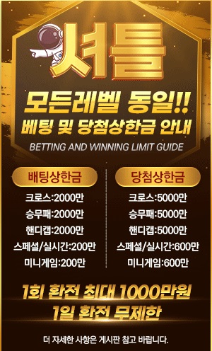 토토사이트 셔틀 먹튀검증가이드